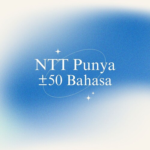 ntt punya 50 Bahasa